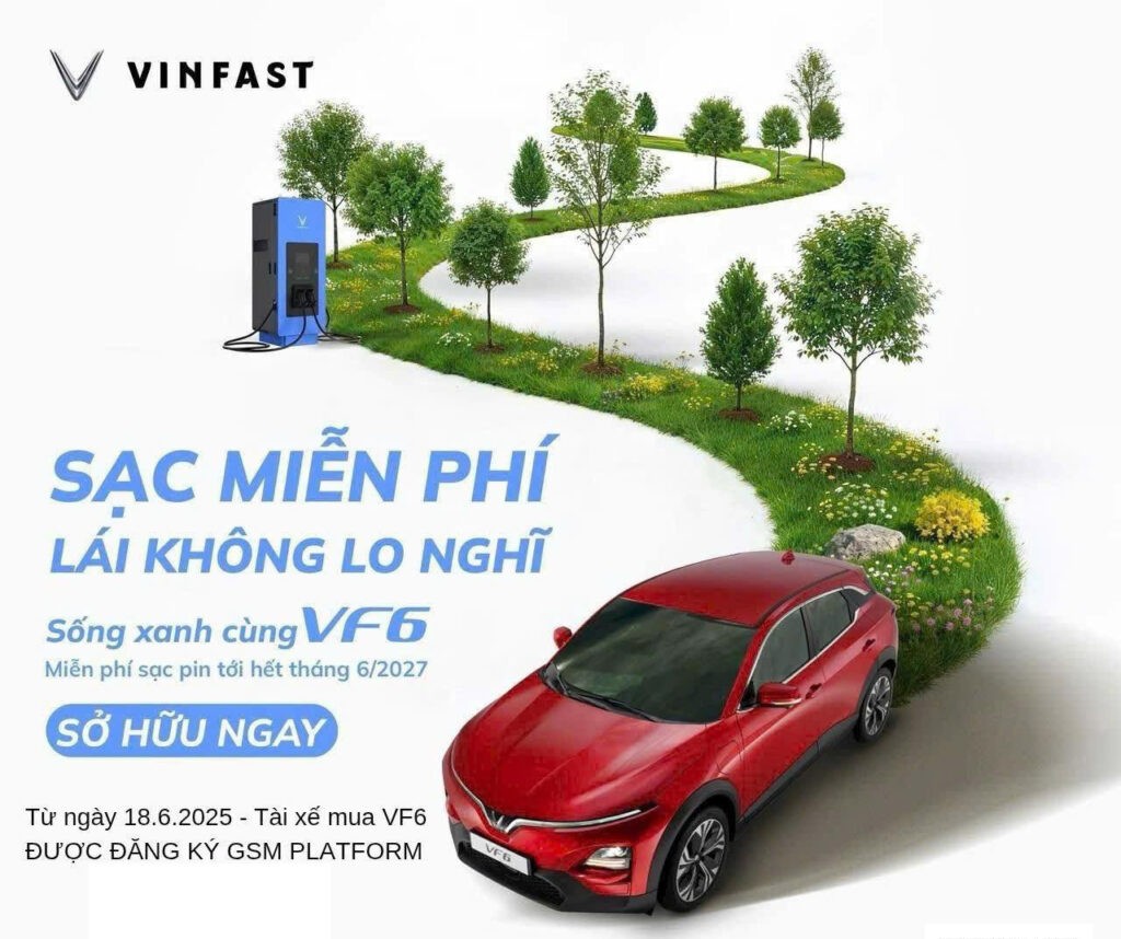 VF6 platform Tin vui - VINFAST CHO PHÉP VF6 ĐĂNG KÝ CHẠY PLATFORM - GSM!